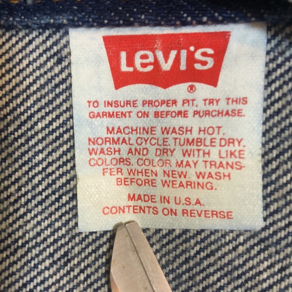Levi Strauss & Co. Jacket Size 42 - Picture 7 of 9